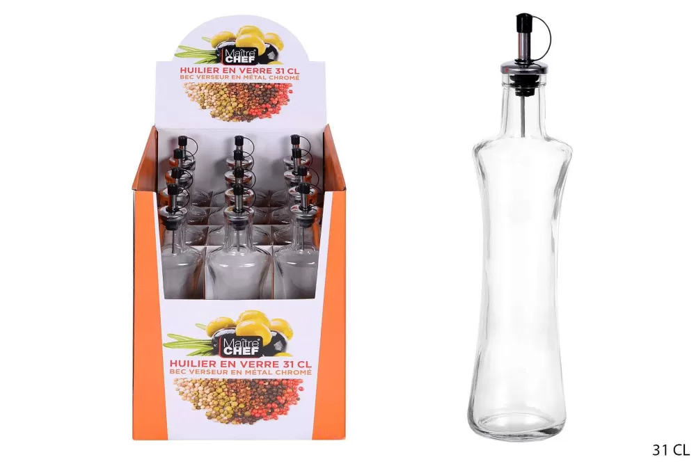 Salade Et Condiments | * Huilier Verre Transparent 310Ml