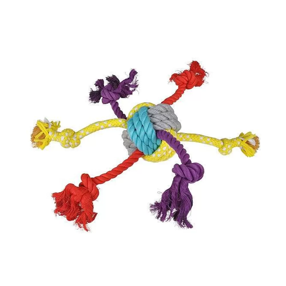 Jouets | * Jouet Corde 6 Noeuds D.42X11Cm Les Costauds Multicolore