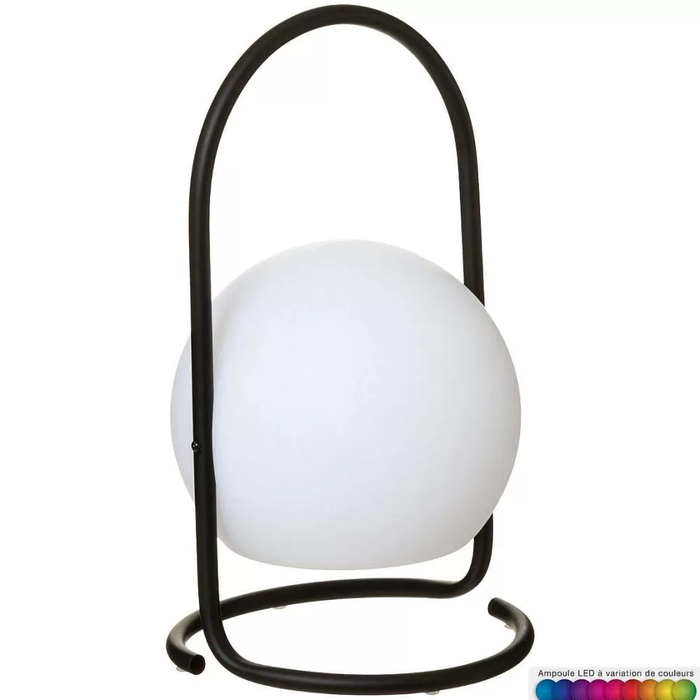 Atmosphera Éclairage Et Liminaire Extérieur>Lampe Outdoor Pia Blanc H.29Cm