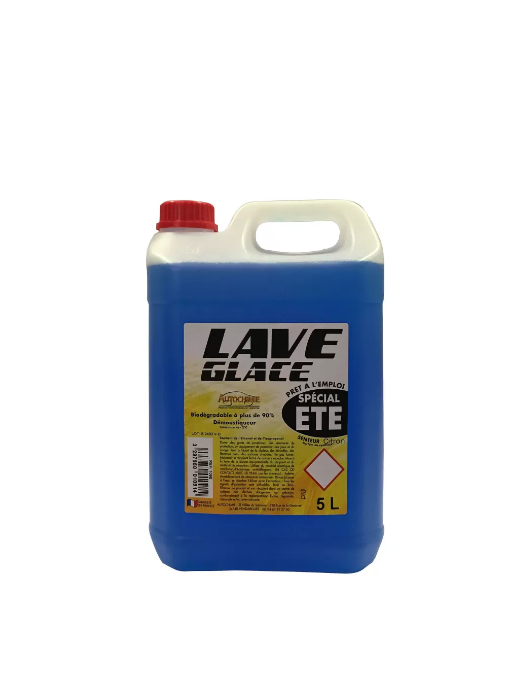 Accessoires Voiture | * Lave Glace 5L Ete Sans Methanol