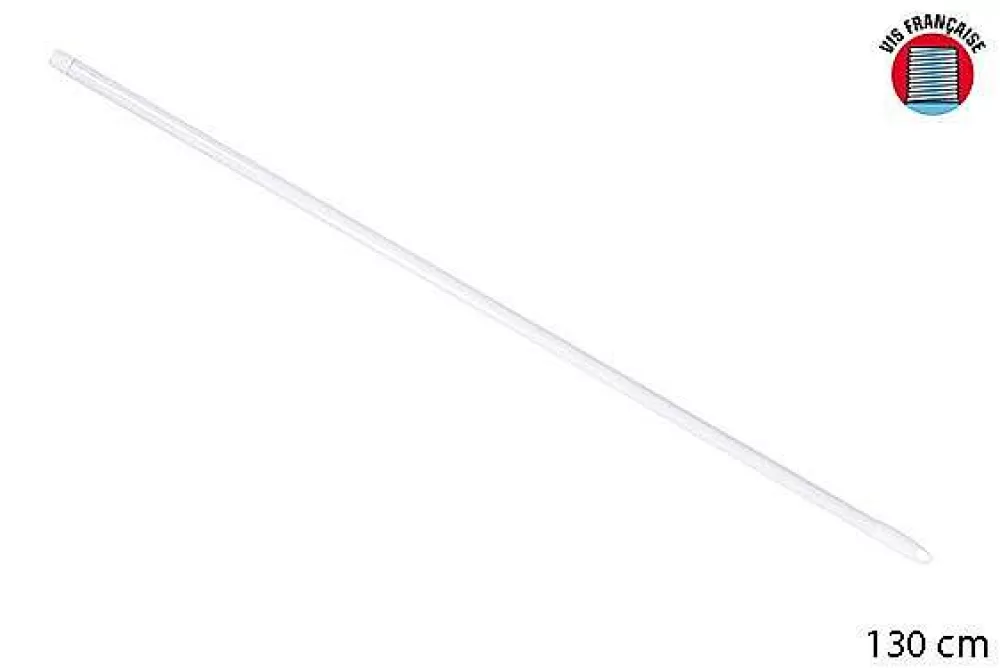 Menage | * Manche Metal Laque Jumbo Blanc 1.30M