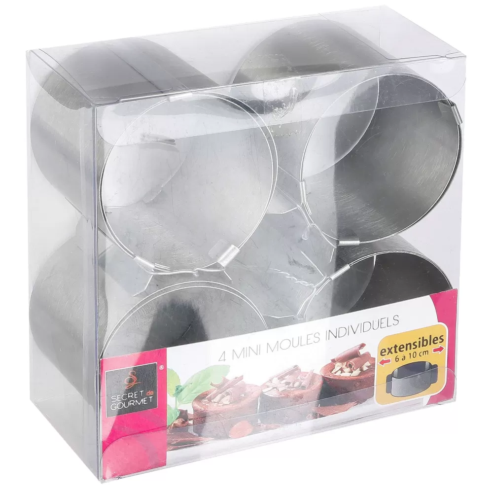 Pâtisserie | Five Moule Extensible X4 Mini Rond