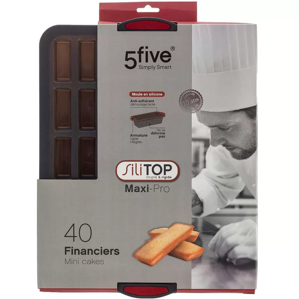 Moules Et Plats | Five Moule Maxi Silitop 40 Financiers