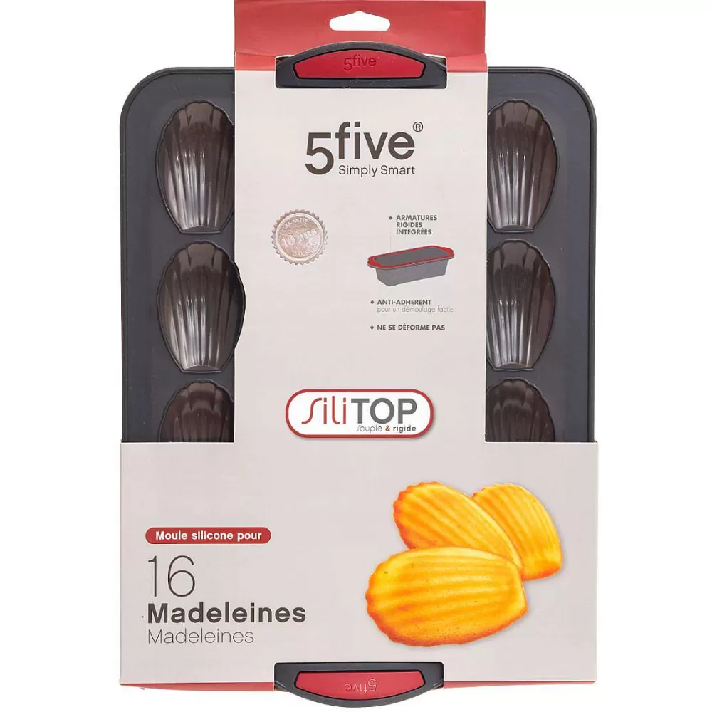 Moules Et Plats | Five Moule Sili Silitop 16 Madelein