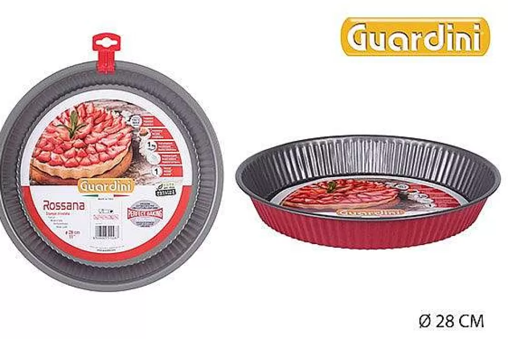 Moules Et Plats | * Moule Tarte 28Cm Acier Rossana