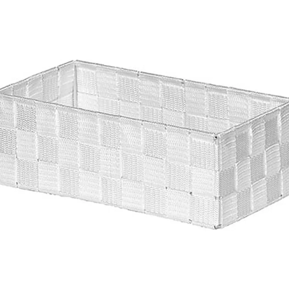 Rangements Deco | * Moyen Panier Polyester Blanc