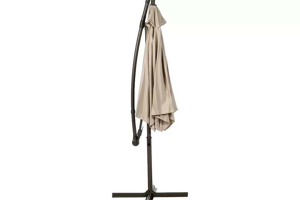 Hespéride Parasol>Parasol Decentre 3M Janeiro Taupe