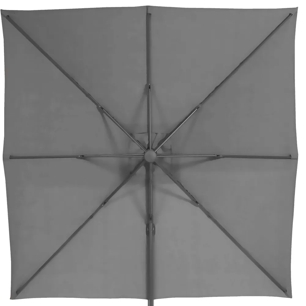 Hespéride Parasol>Parasol Decentre Elea 3X3M Ardoise