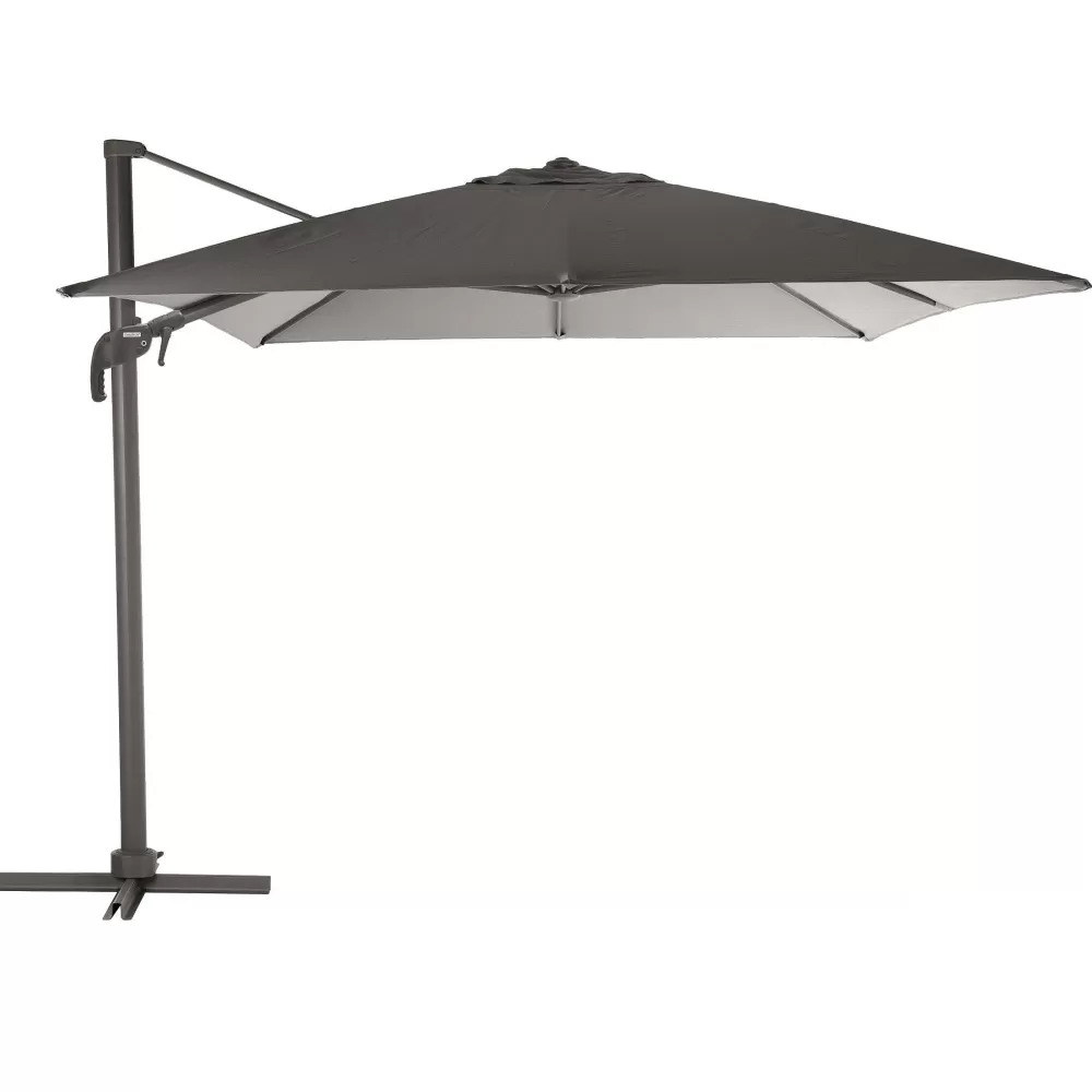 Hespéride Parasol>Parasol Decentre Elea 3X4M Inclinable Ardoise