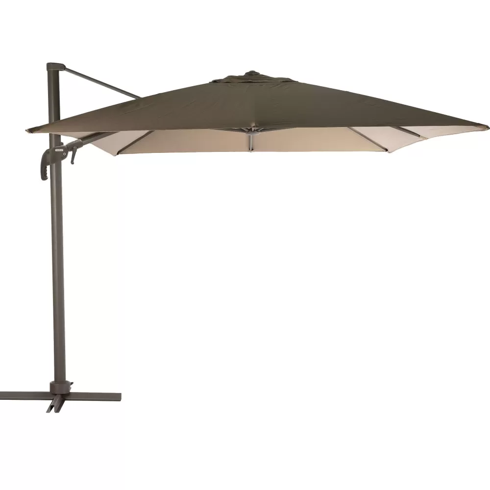 Hespéride Parasol>Parasol Decentre Elea 3X4M Inclinable Noisette