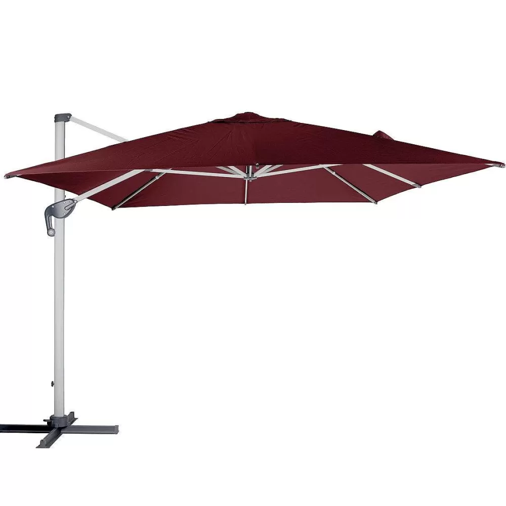 Hespéride Parasol>Parasol Decentre Equador 3X4M Bordeaux