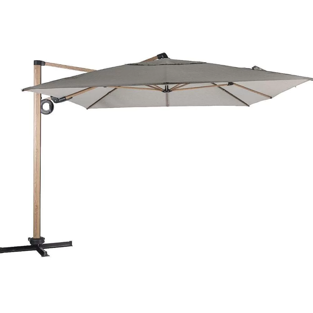 Hespéride Parasol>Parasol Decentre Soly 3X4M Honey Noisette