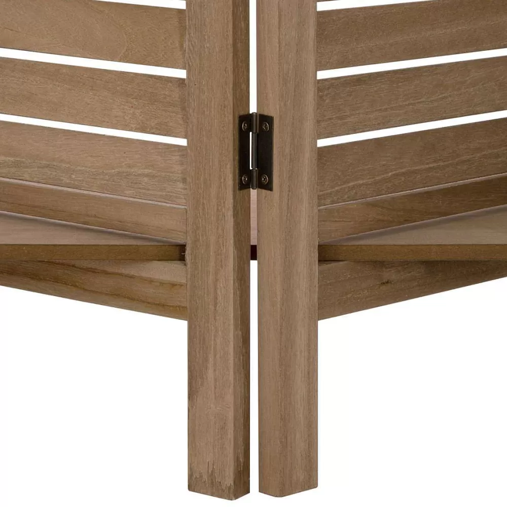 Atmosphera Meuble D'Appoint>Paravent 3 Étagères Bois