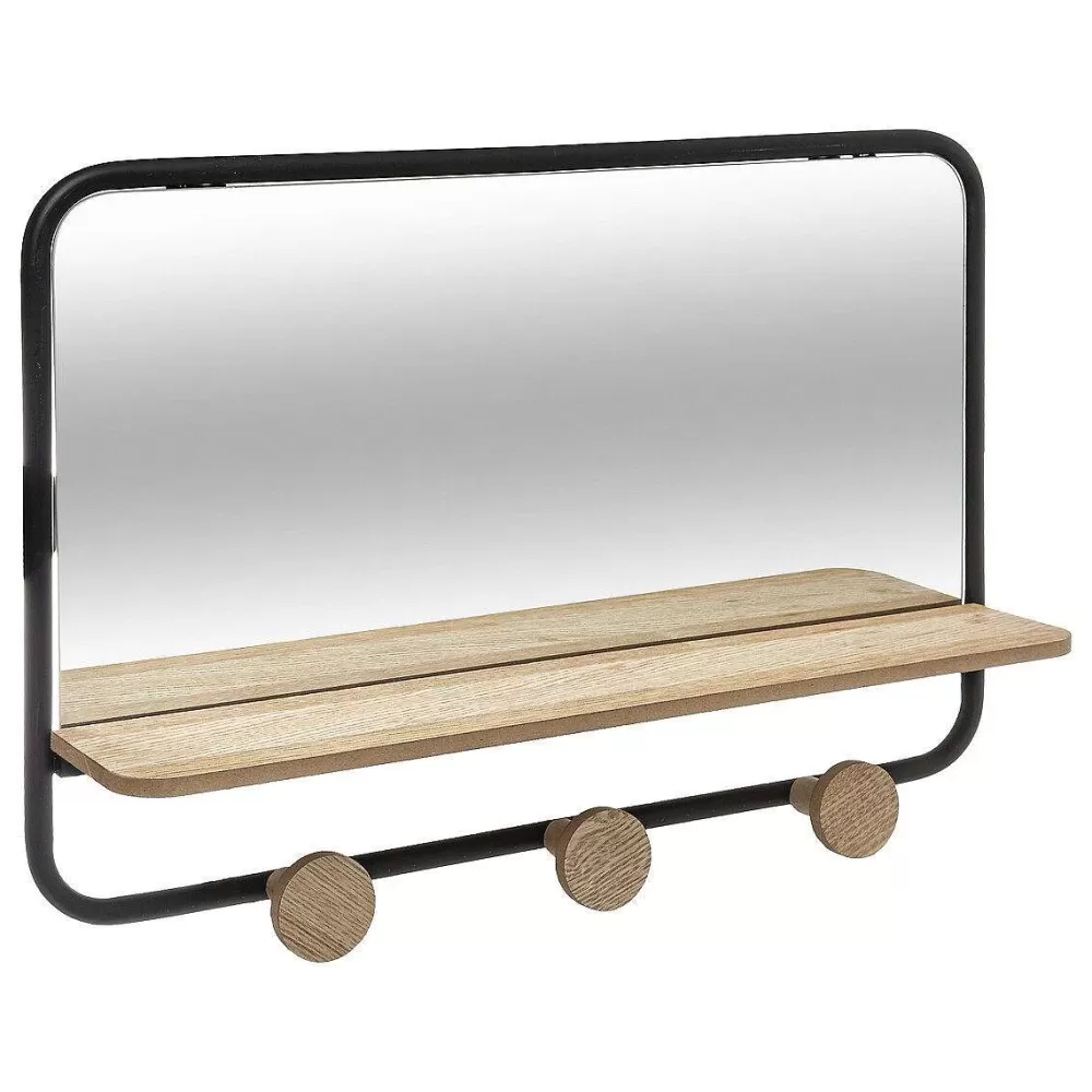 Miroirs De Dressing | Five Patere Miroir Et Etagere Filo