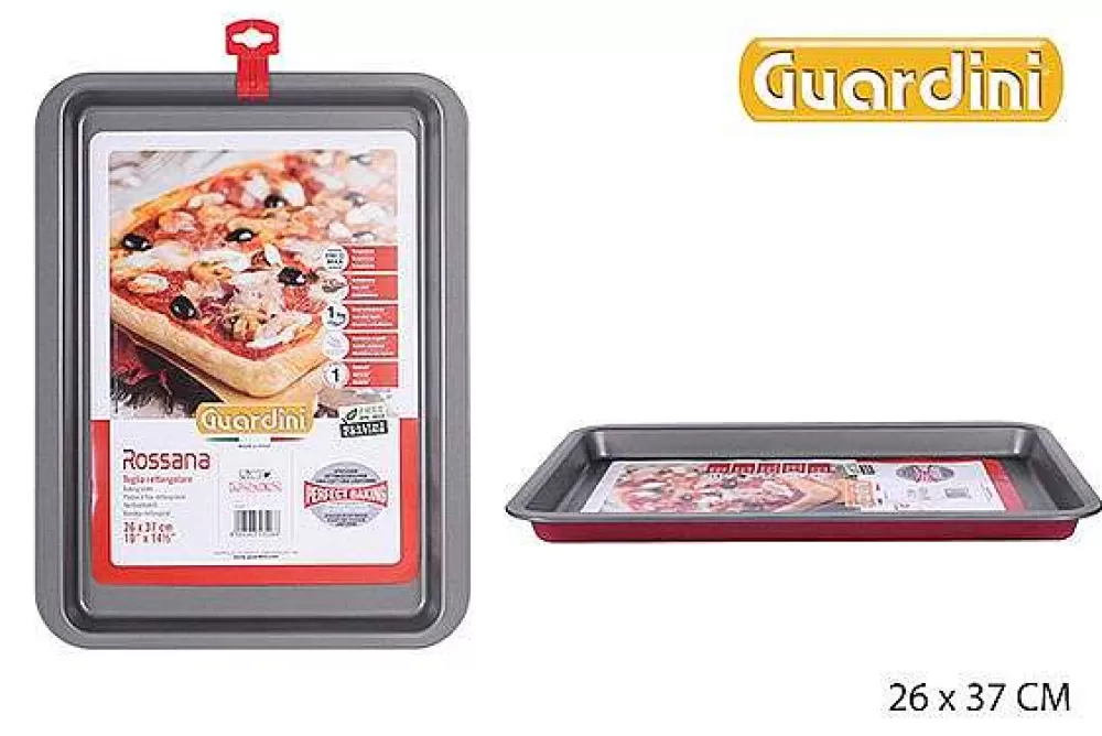 Moules Et Plats | * Plaque Pizza 26X37Cm Acier Rossana