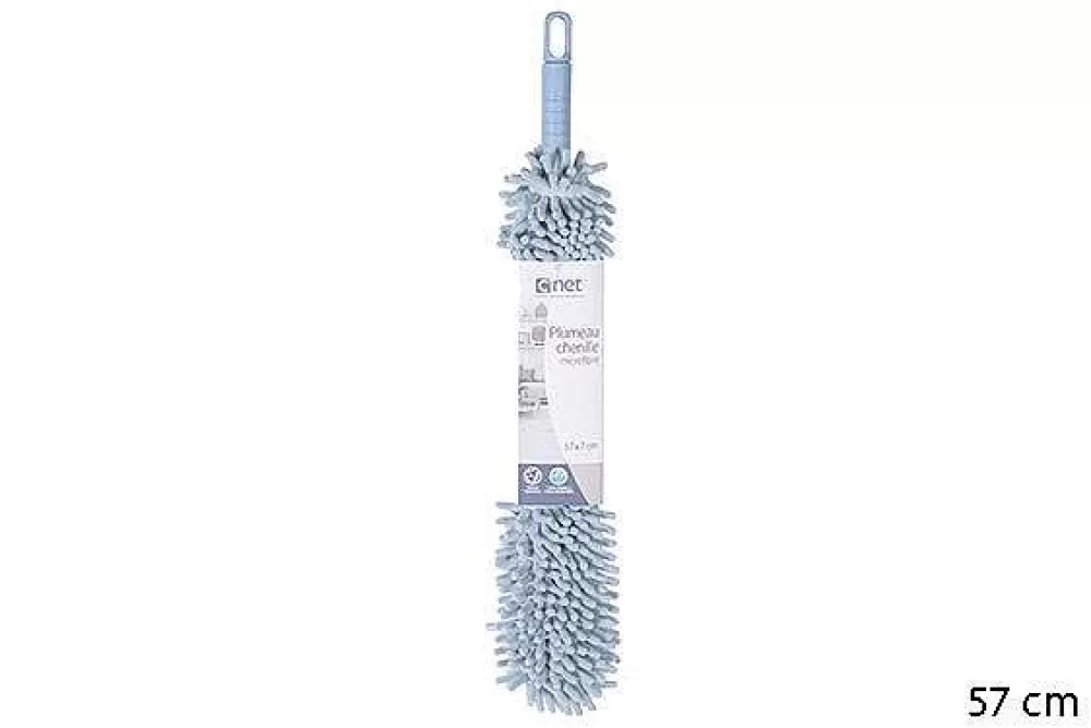 Menage | * Plumeau Chenille Microfibre 57Cm Bleu Neptune