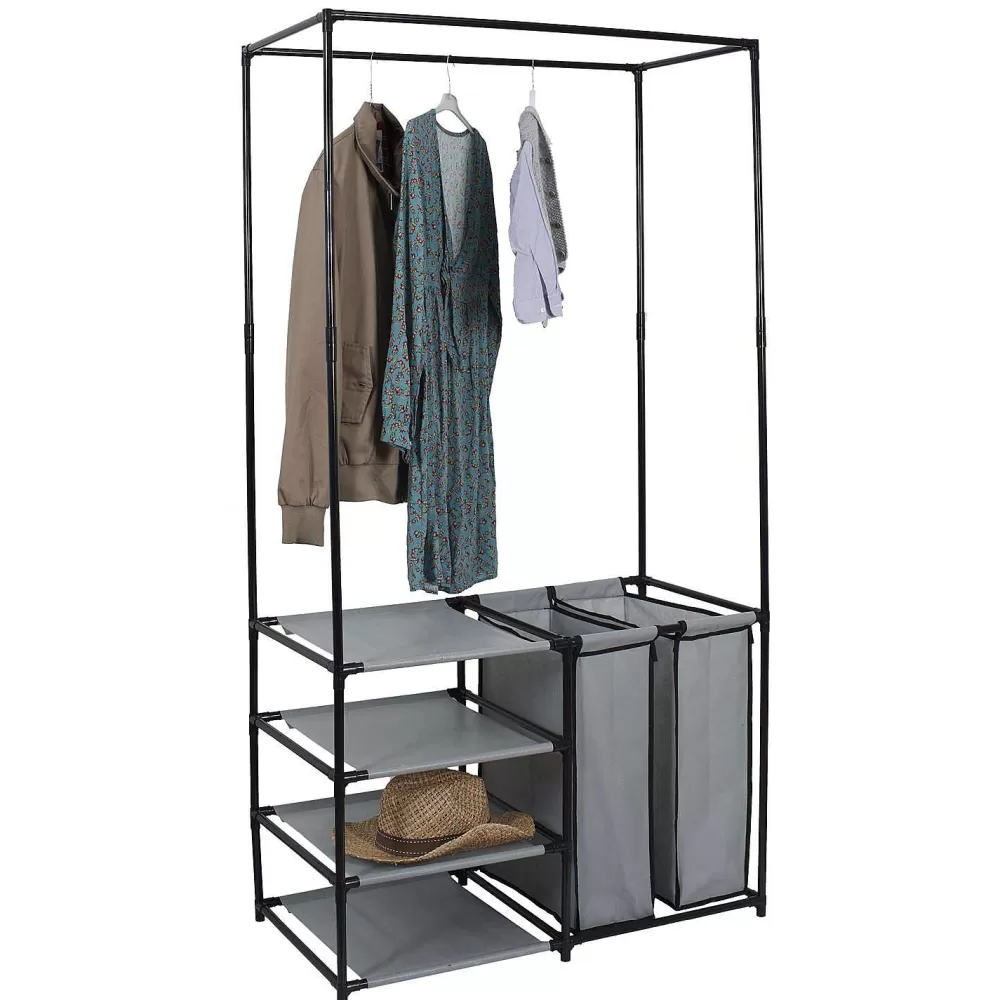 * Meuble D'Appoint>Portant Dressing Ouvert D.87X43.5X163.5Cm