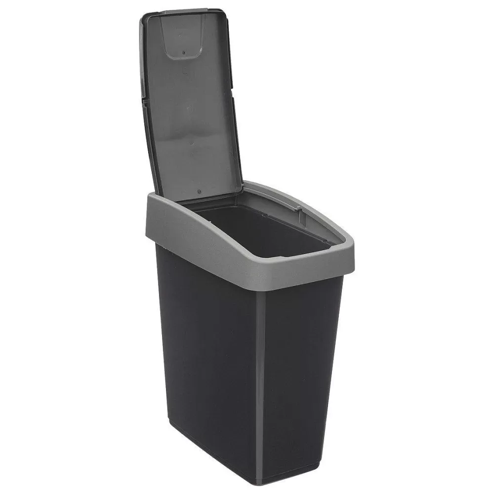 Poubelles | * Poubelle 2 Ouvertures Plastique 45L