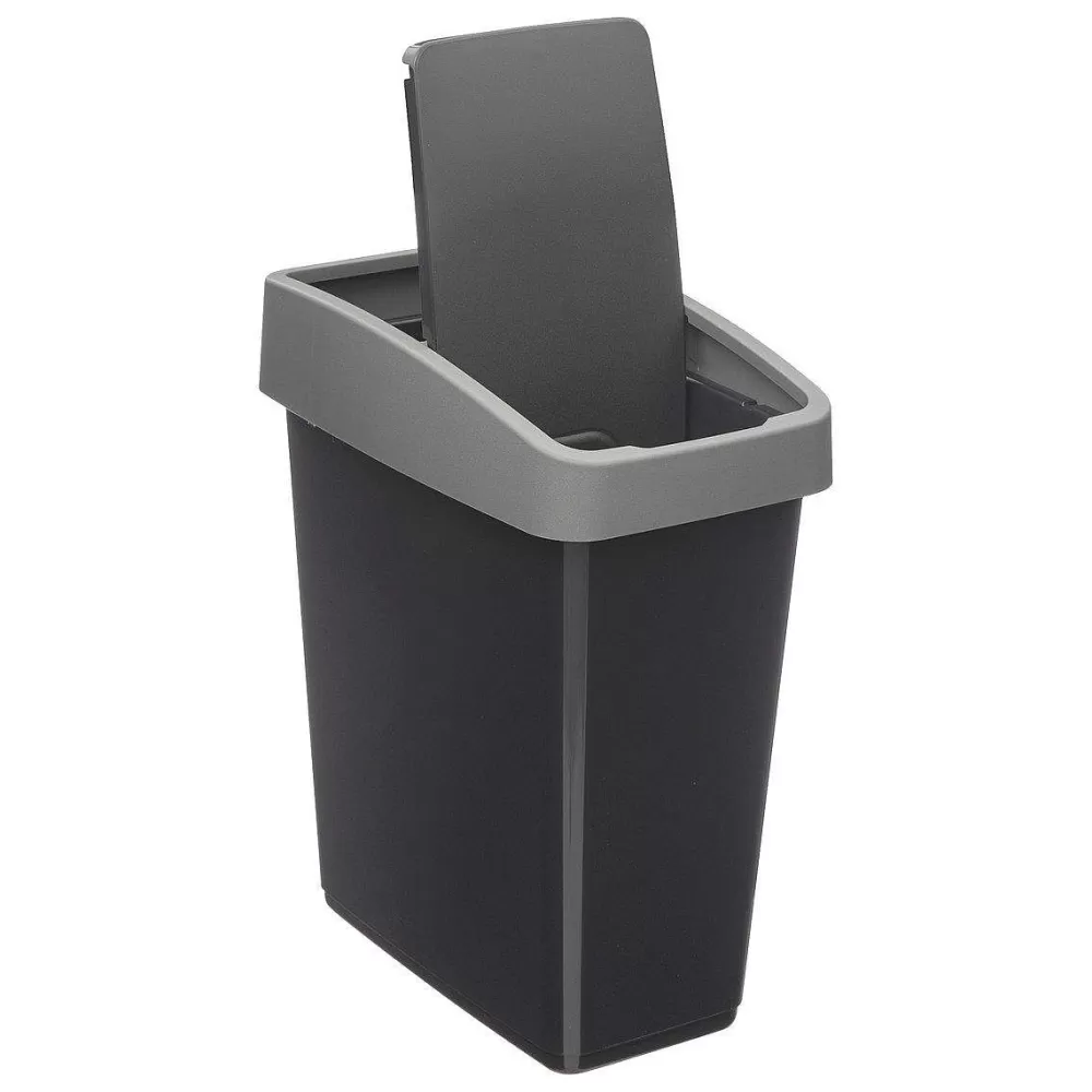 Poubelles | * Poubelle 2 Ouvertures Plastique 45L