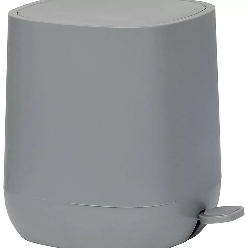 Poubelles De Salle De Bain | * Poubelle Frein De Chute Carree 5L Gris Fonce