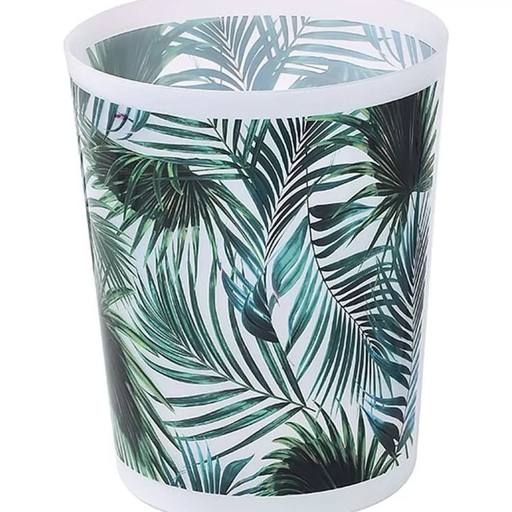 Poubelles De Salle De Bain | * Poubelle Imprimee 5L Tropicale