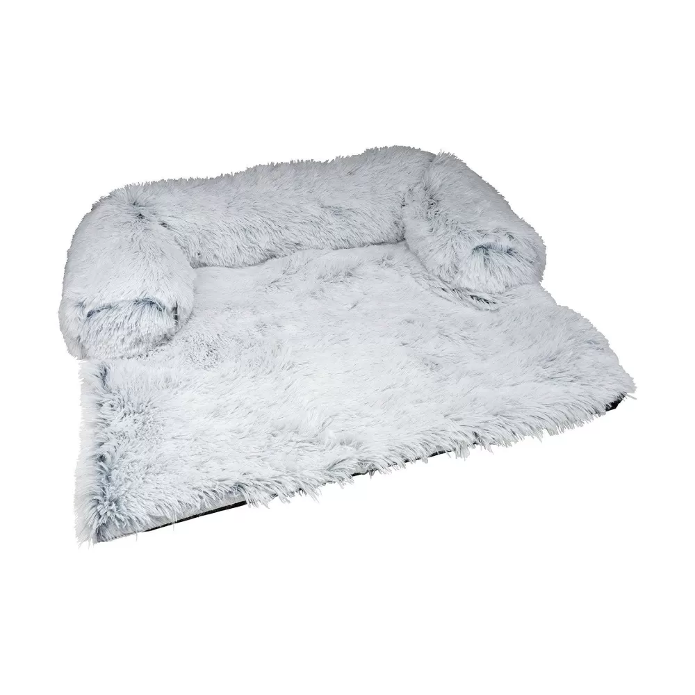 Couchage Et Transport | * Protege Canape Avec Traversin 80X75X15Cm Fluffy Blanc Chine