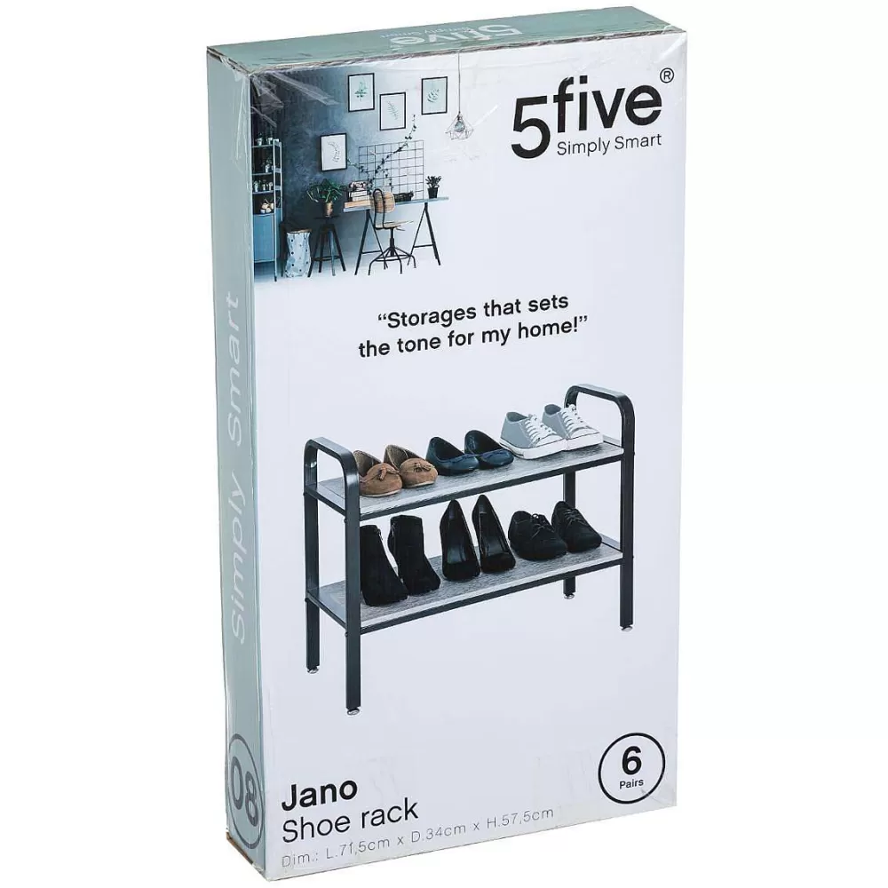 Five Meuble D'Appoint>Range Chaussures 7 Paires Jano