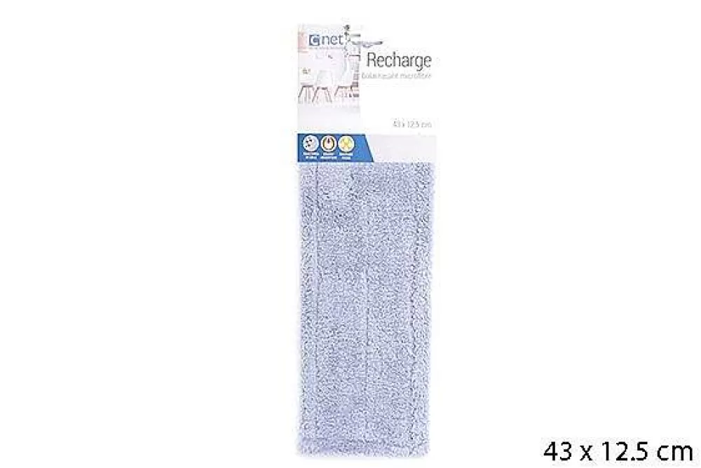 Menage | * Recharge Balai Rasant Microfibre Bleu Neptune