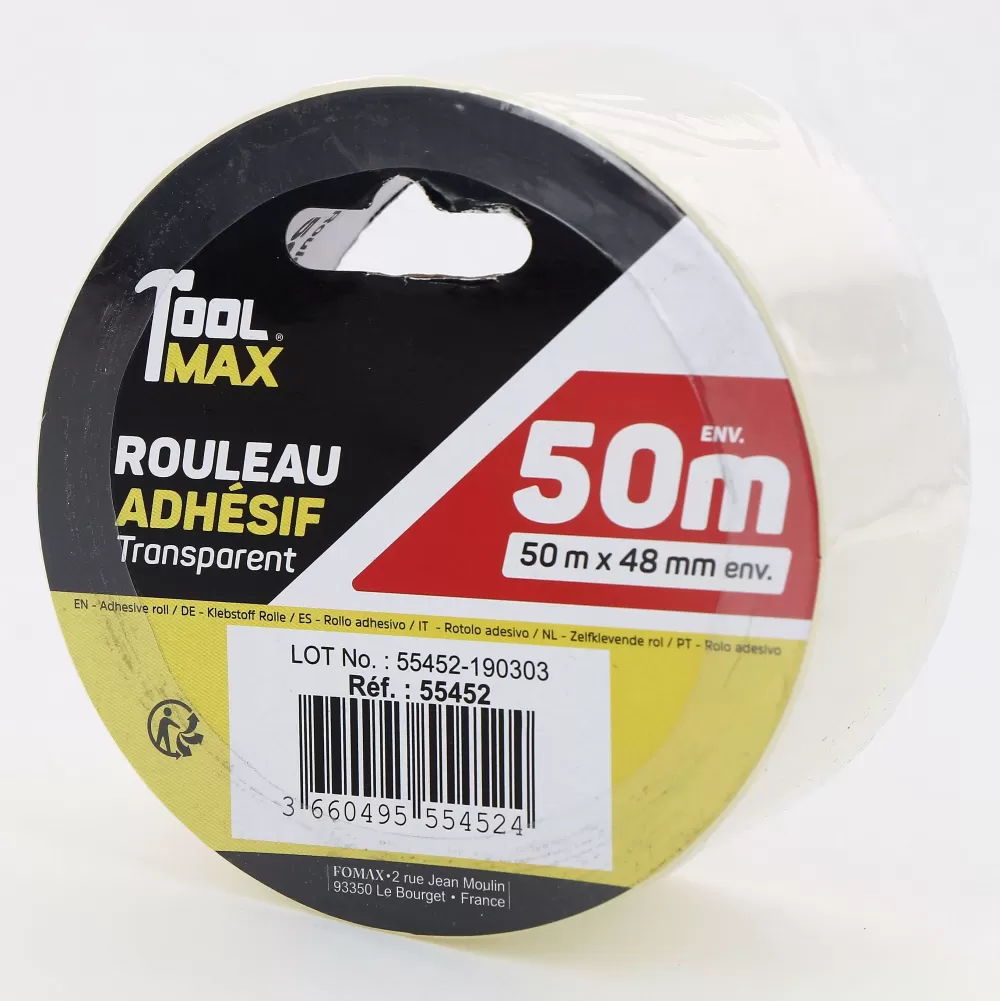 Adhésifs Et Colles | * Rouleau Adhesif 50M Transparent