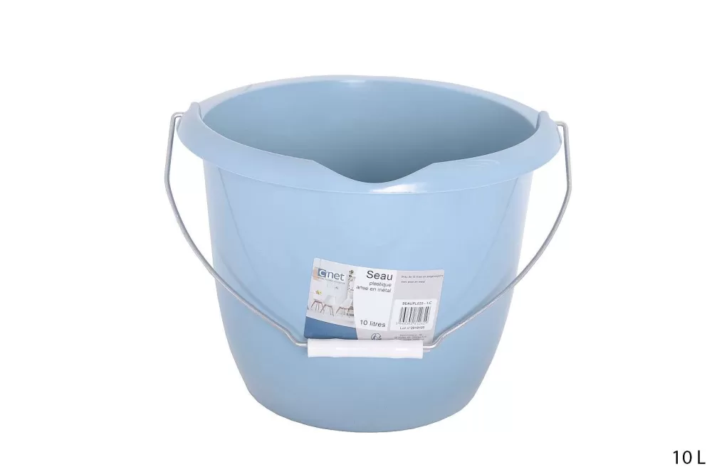 Menage | * Seau Plastique 10L Bleu