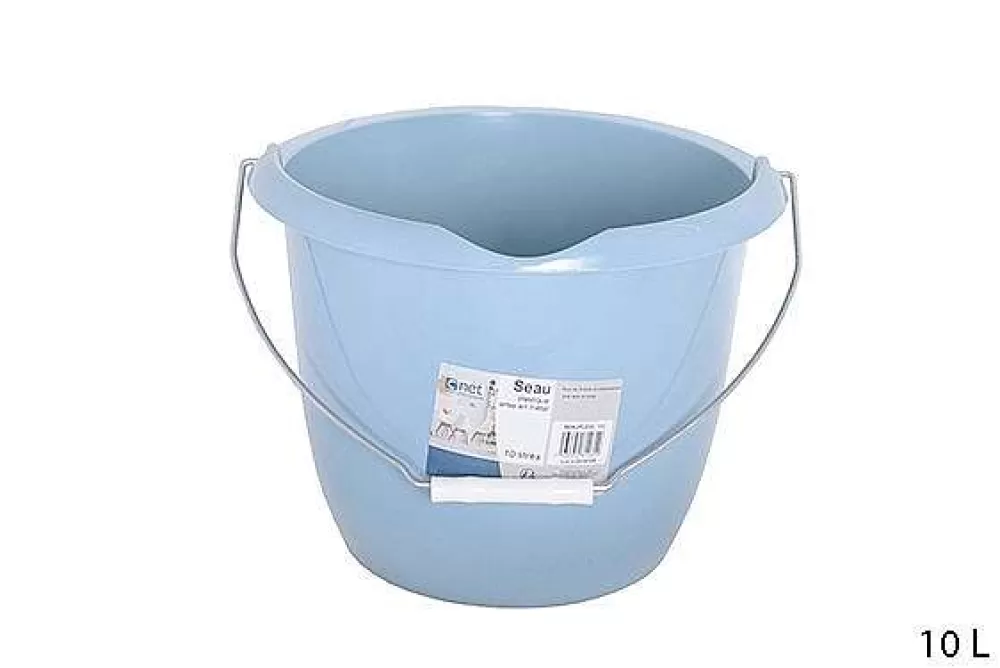 Menage | * Seau Plastique 10L Bleu Neptune