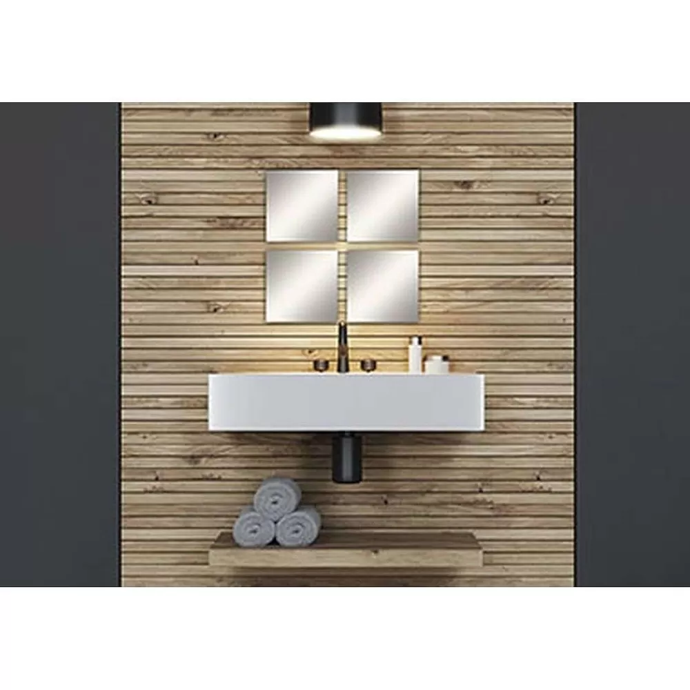 Miroirs De Dressing | * Set De 4 Miroirs Carres 20X20Cm 2Mm Uni