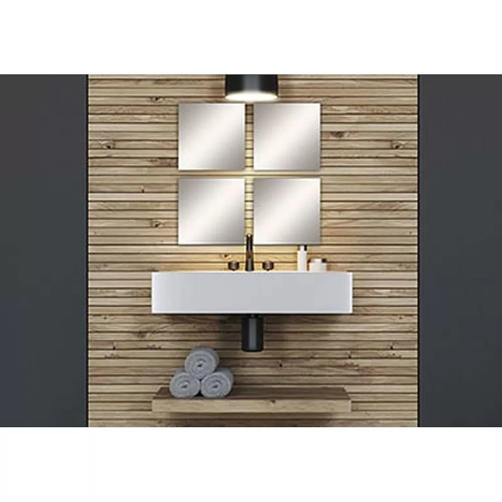 Miroirs De Dressing | * Set De 4 Miroirs Carres 30X30Cm 2Mm Uni