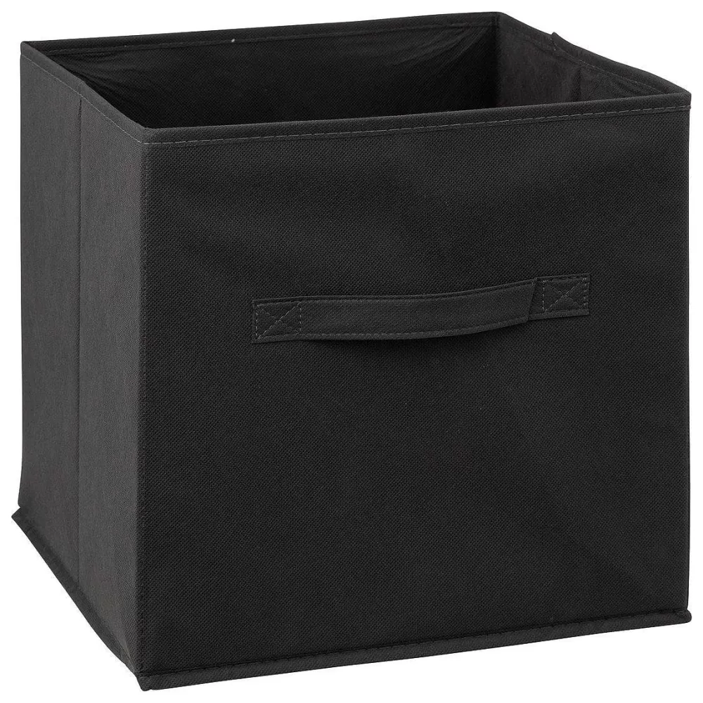 Mobiliers Modulables | * Set Etagere Avec 6 Boîtes Mix Noir D.68X34X98Cm