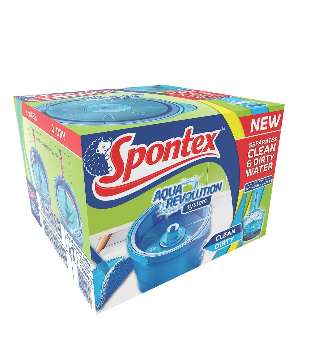 Menage | * Spontex Kit Balai Aqua Revolution System