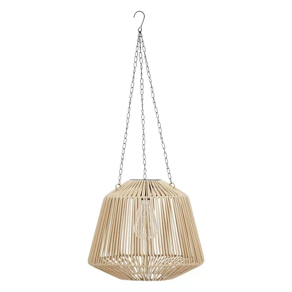 * Éclairage Et Liminaire Extérieur>Suspension Solaire Jily Naturel D.28Cm