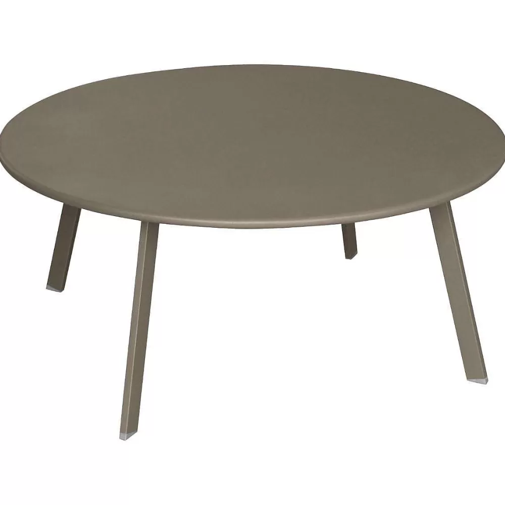 Hespéride Tables De Jardin>Table Appoint Saona D.90Cm Tonka Mat