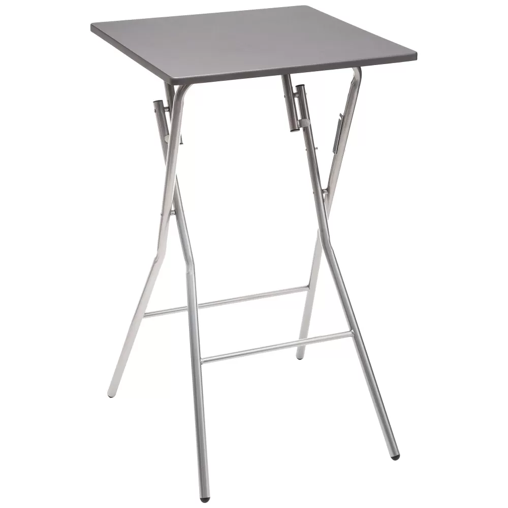 Five Tables Pliantes>Table Bar Pliante 60X60Cm Gris