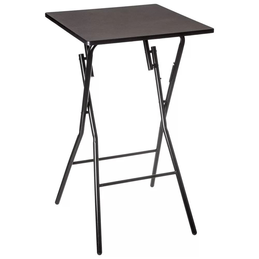 Five Tables Pliantes>Table Bar Pliante 60X60Cm Noir