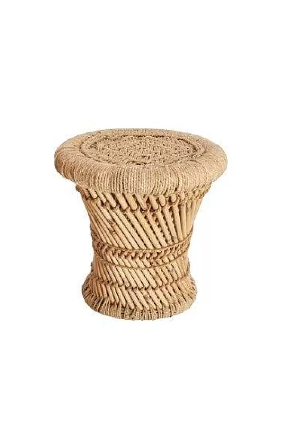 Atmosphera Bouts De Canapé>Table Cafe Corde Naturel D.30X28Cm