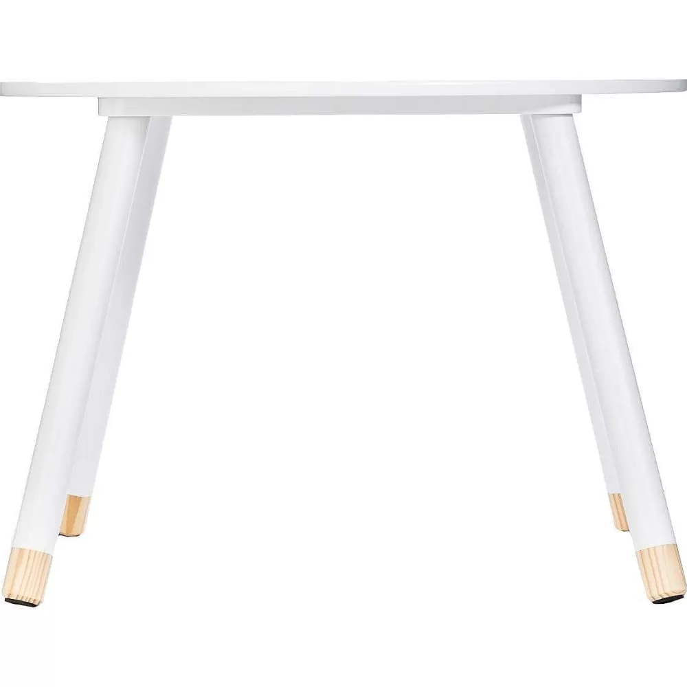 Atmosphera Tables Enfant>Table Douceur Blanc D.60Cm