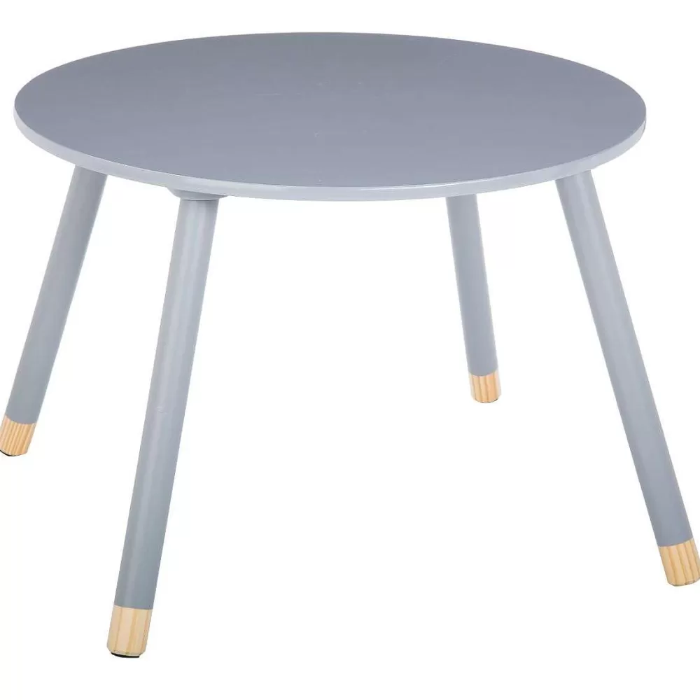 Atmosphera Tables Enfant>Table Douceur Gris D.60Cm