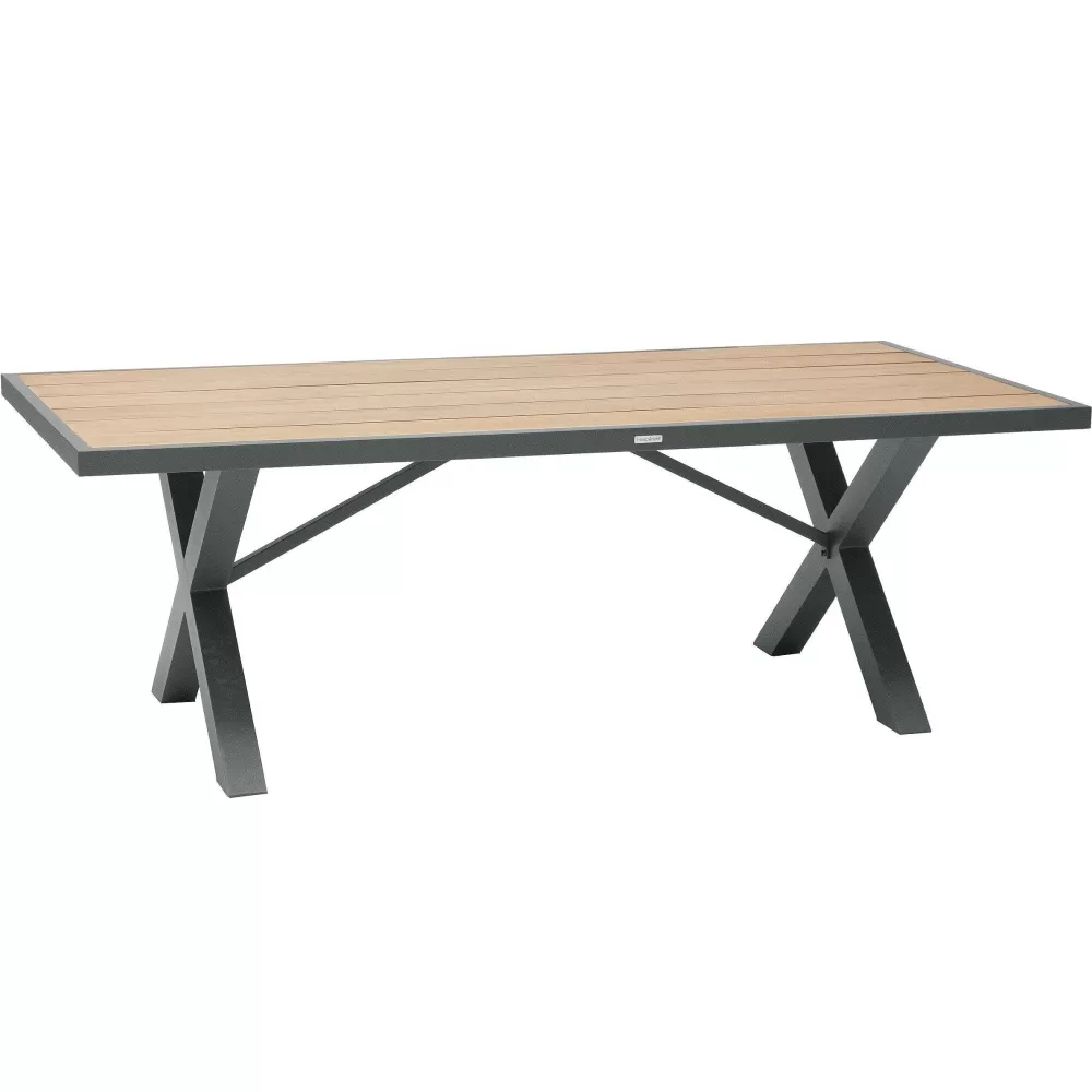 Hespéride Tables De Jardin>Table Emperia Acacia Aluminium 8 Places