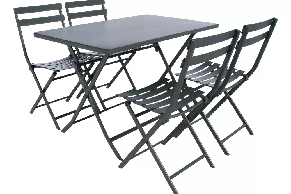 * Tables De Jardin>Table Greensboro Rectangle Graphite 4 Places