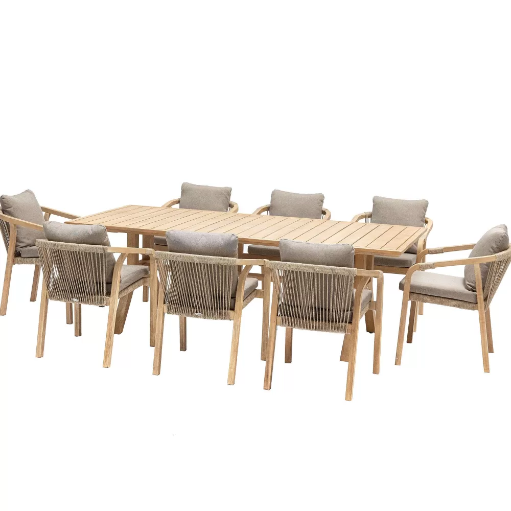 Hespéride Tables De Jardin>Table Papouasie Acacia 8 Places