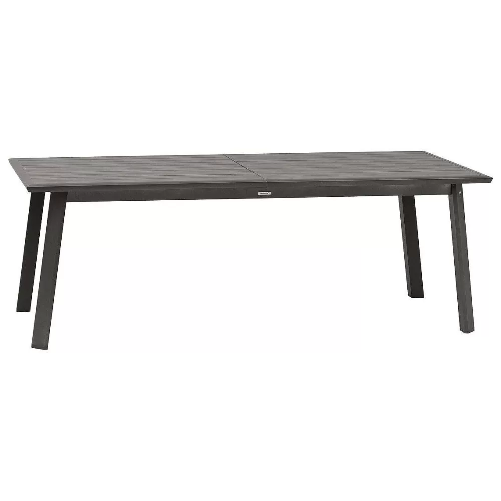 * Tables De Jardin>Table Pavane Extensible Aluminium Graphite 12 Places