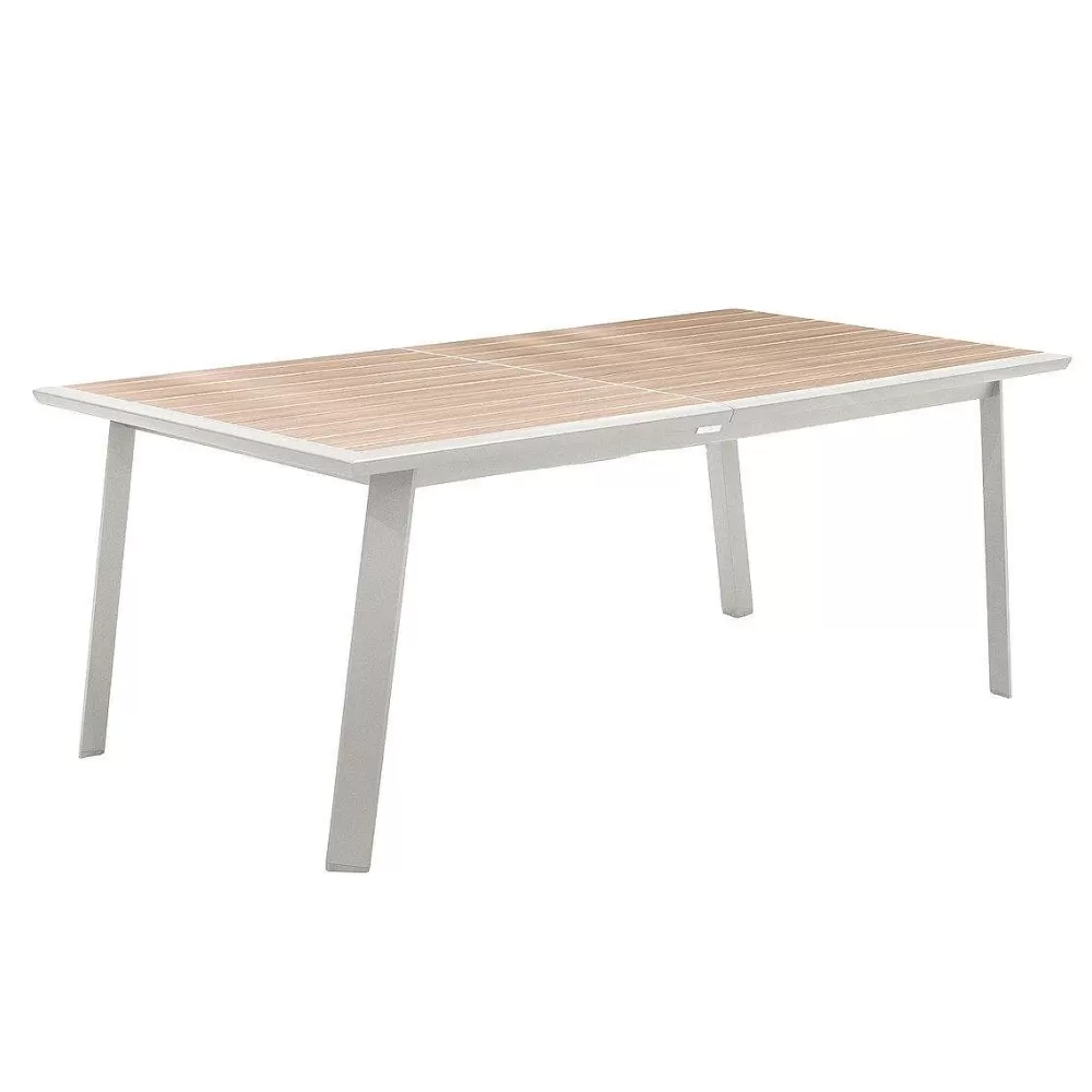 * Tables De Jardin>Table Pavane Extensible Aluminium Lin 12 Places