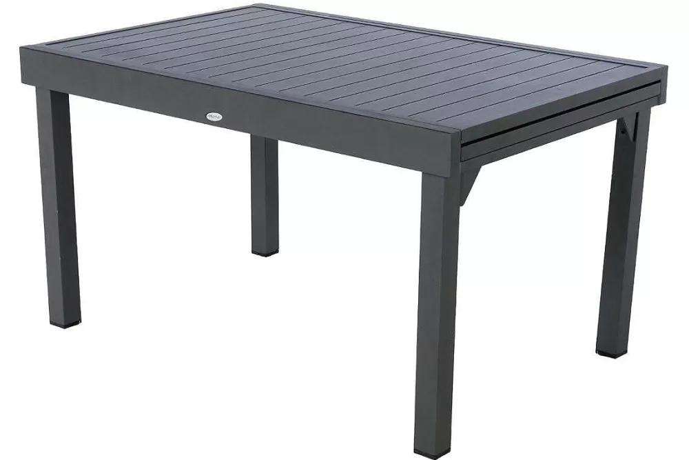 Hespéride Tables De Jardin>Table Piazza Extensible Aluminium Graphite 10 Places