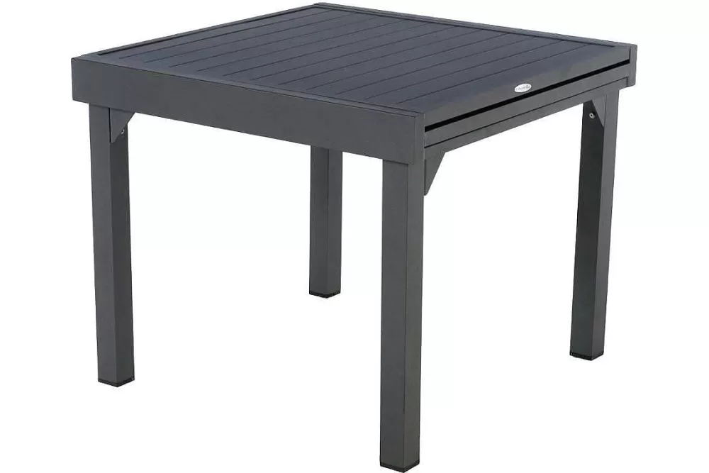 Hespéride Tables De Jardin>Table Piazza Extensible Aluminium Graphite 8 Places