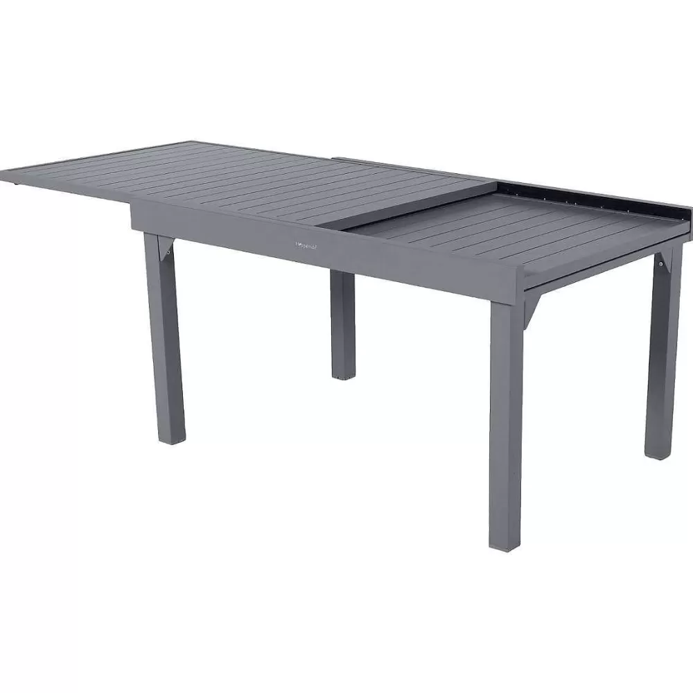 Hespéride Tables De Jardin>Table Piazza Extensible Aluminium Quartz 10 Places